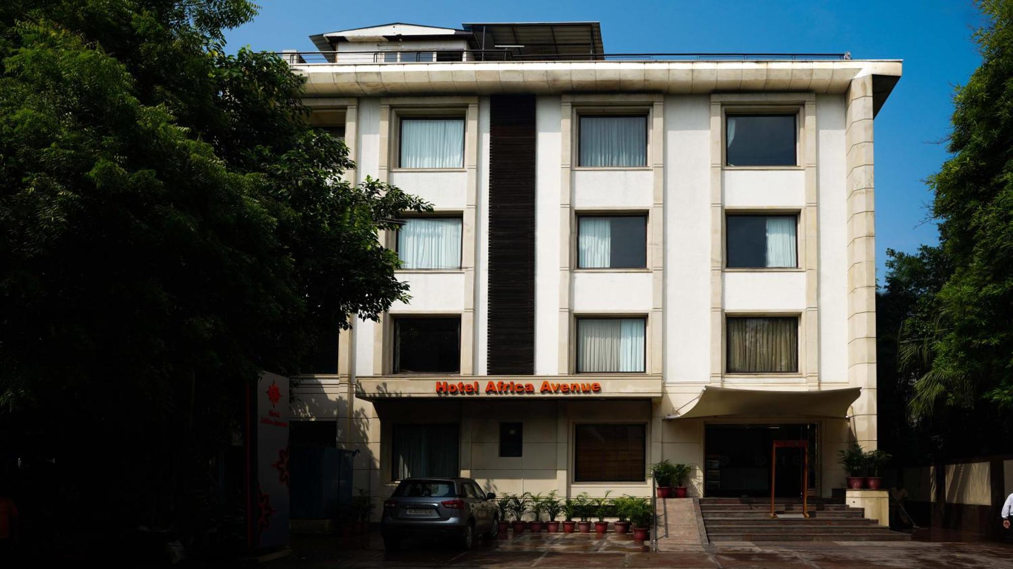 Hotel Africa Avenue - Greater Kailash 1 New Delhi Exterior photo
